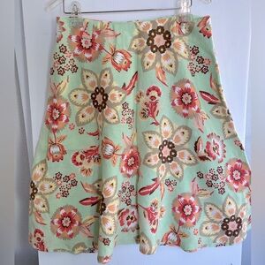 J.JILL pale green skirt
